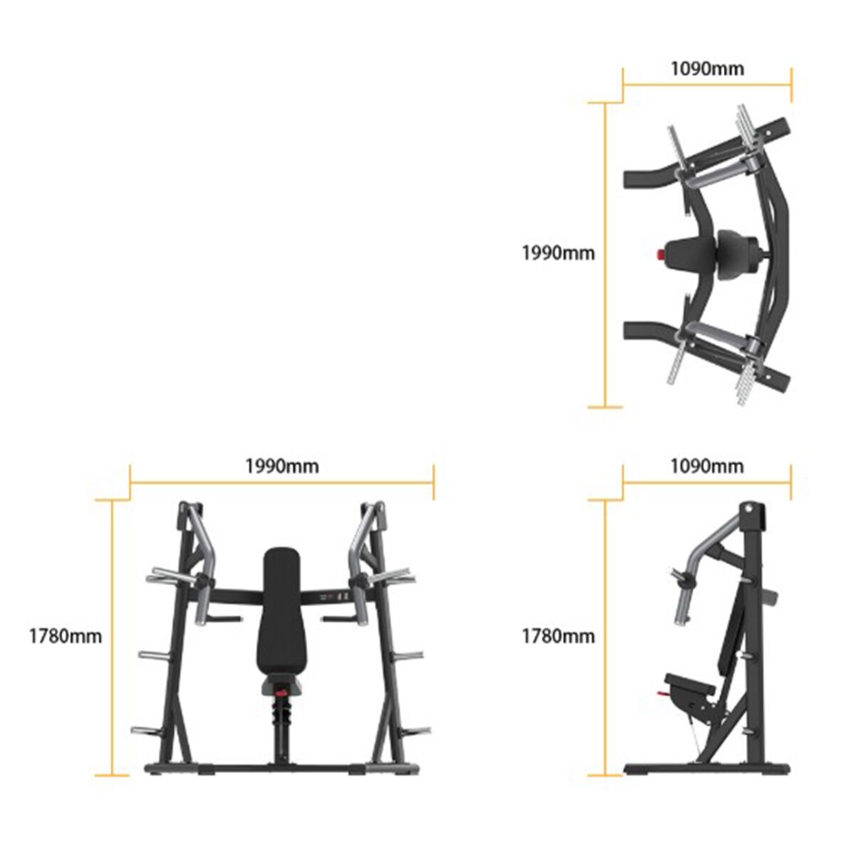 Kinta HQ Incline Chest Press Kinta HQ Incline Chest Press