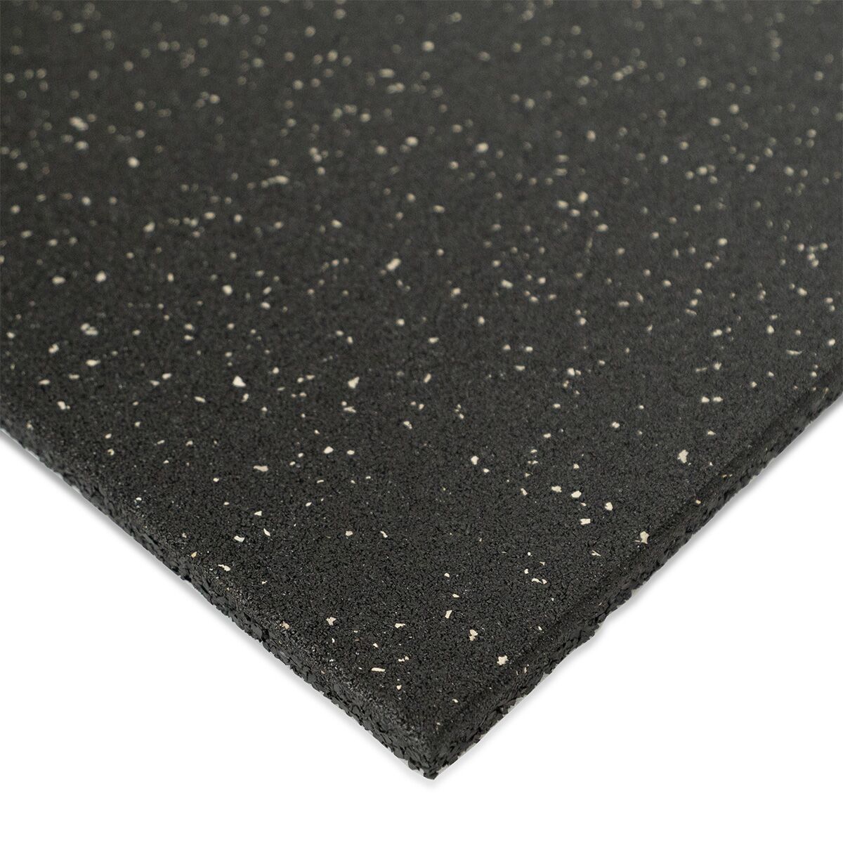 Rubber Flooring Blck with Grey spec Rubber flooring black with grey specs