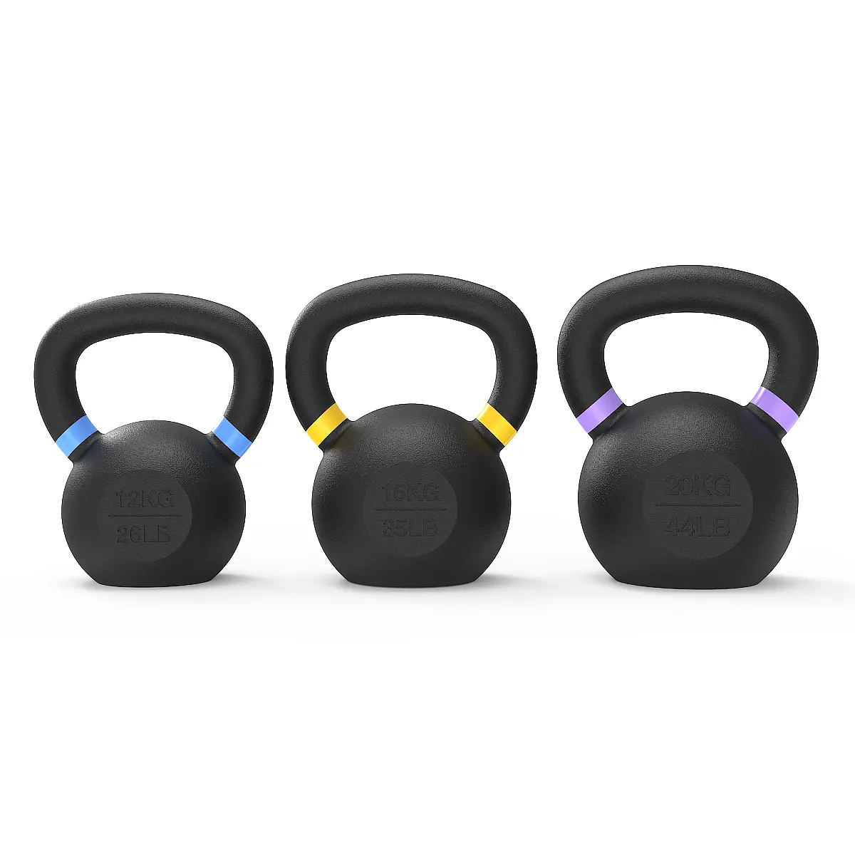 Kettlebell Set 12kg 16kg 20kg Kettlebell Set 12kg 16kg 20kg