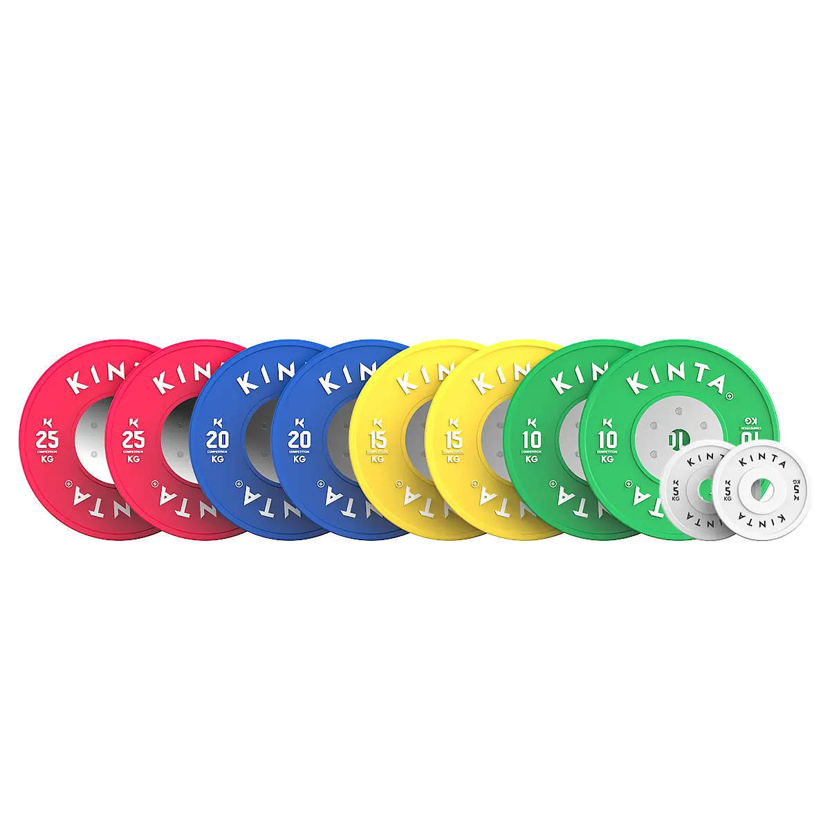 150kg Competition Weight Plate Set 150kg Competition Weight Plate Set