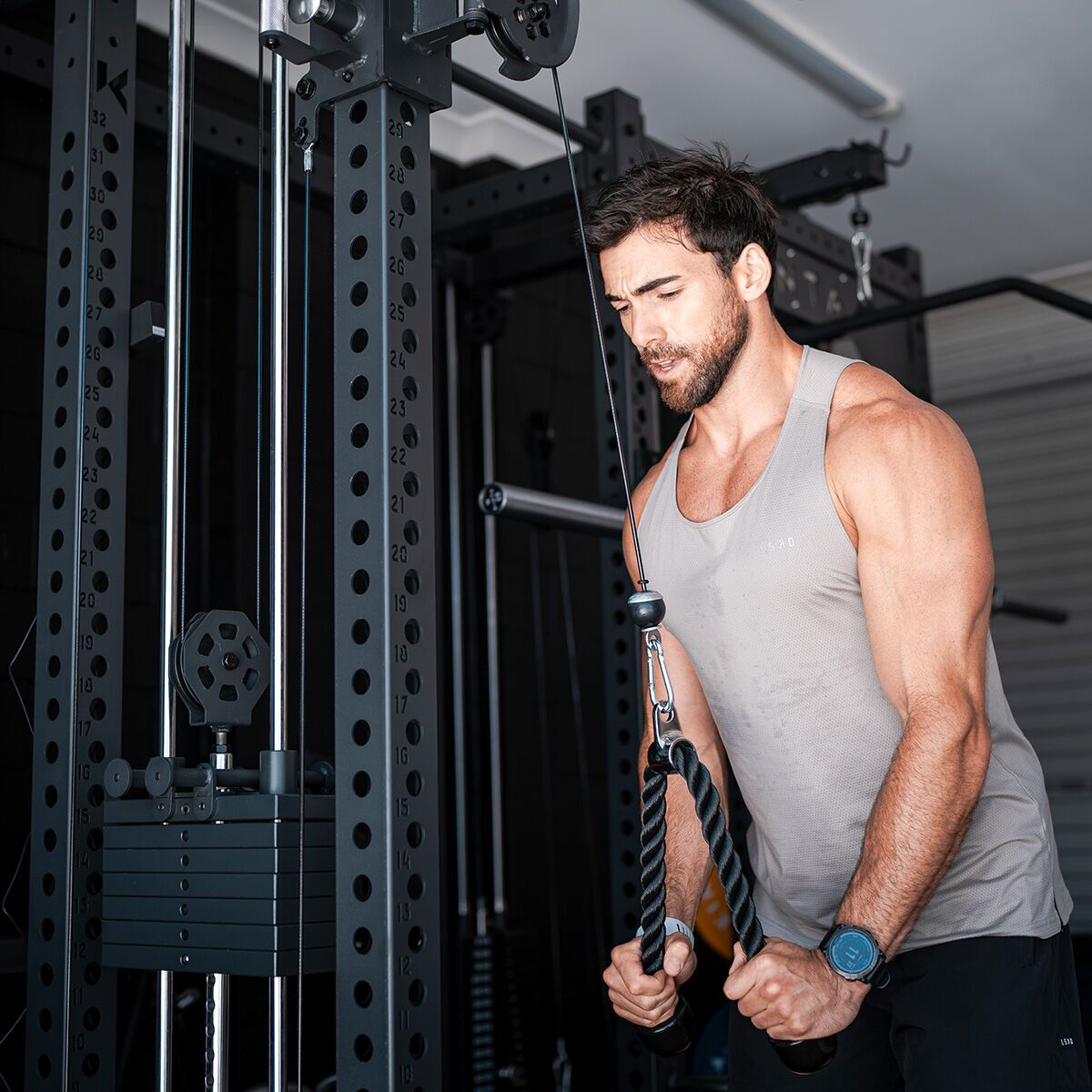 K75 HD Squat Rack Cable Attachment Set K75 HD Squat Rack Cable Attachment Set