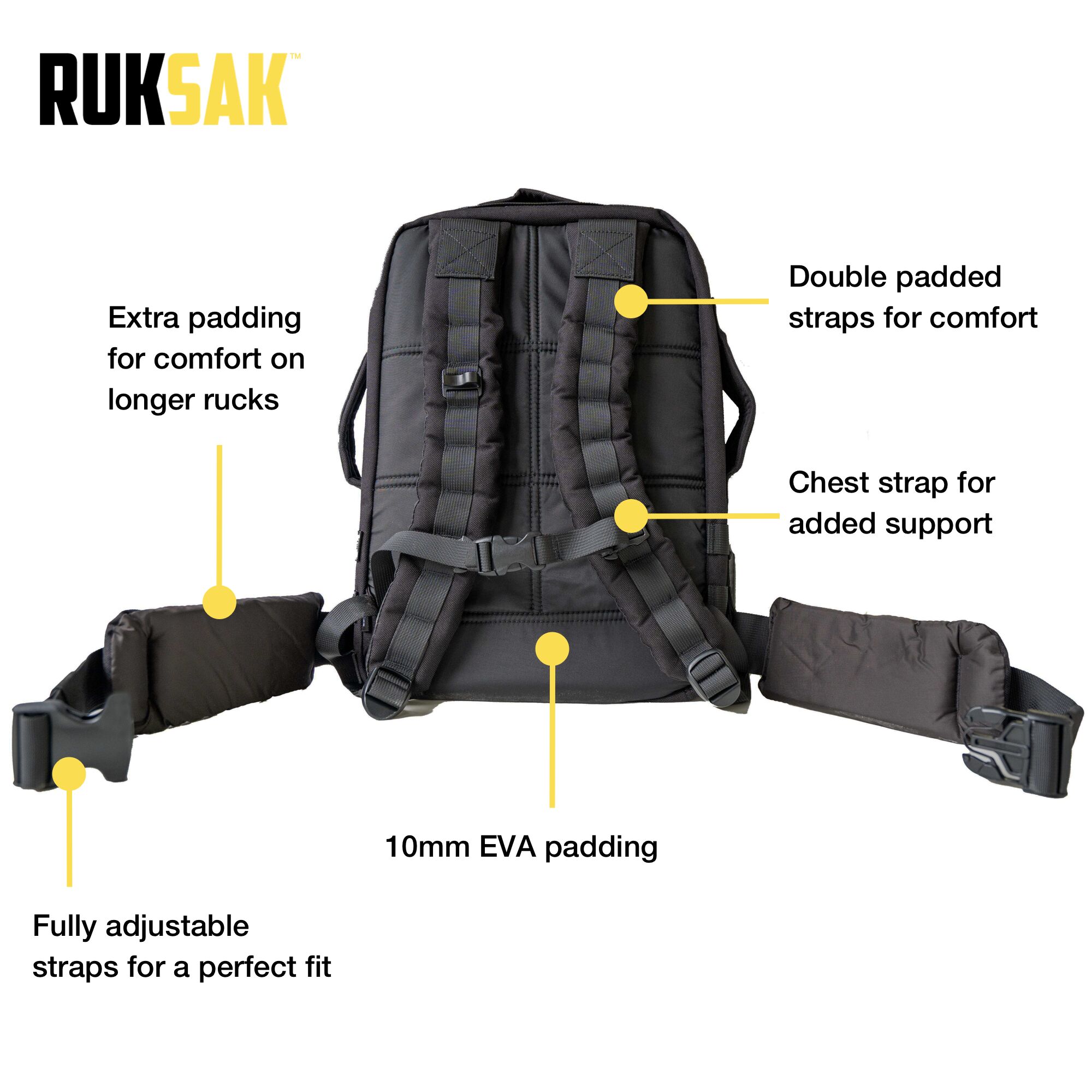 RUKSAK WAIST BELT RUKSAK WAIST BELT