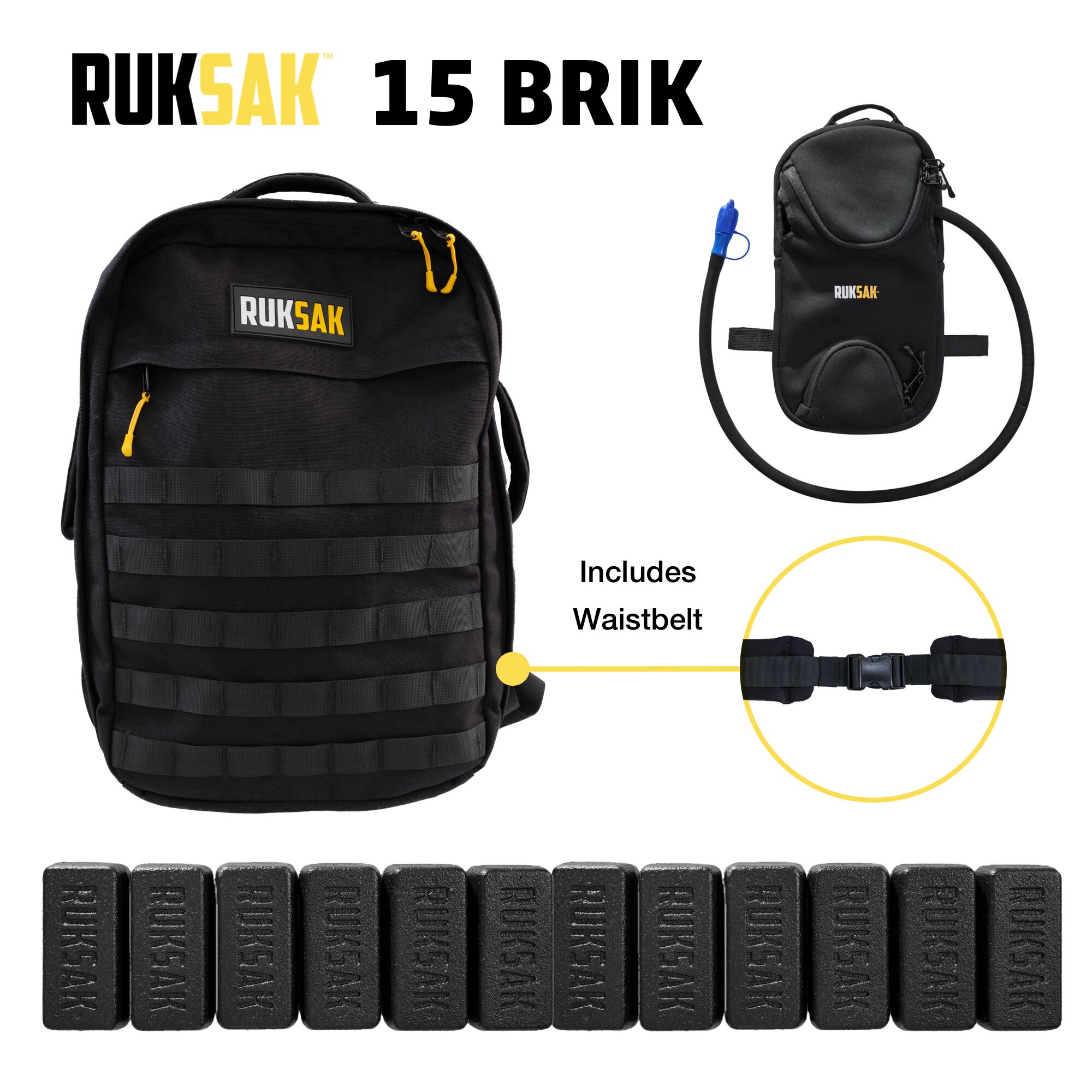 RUKSAK - STARTER PAK 15KG RUKSAK - STARTER PAK 15KG