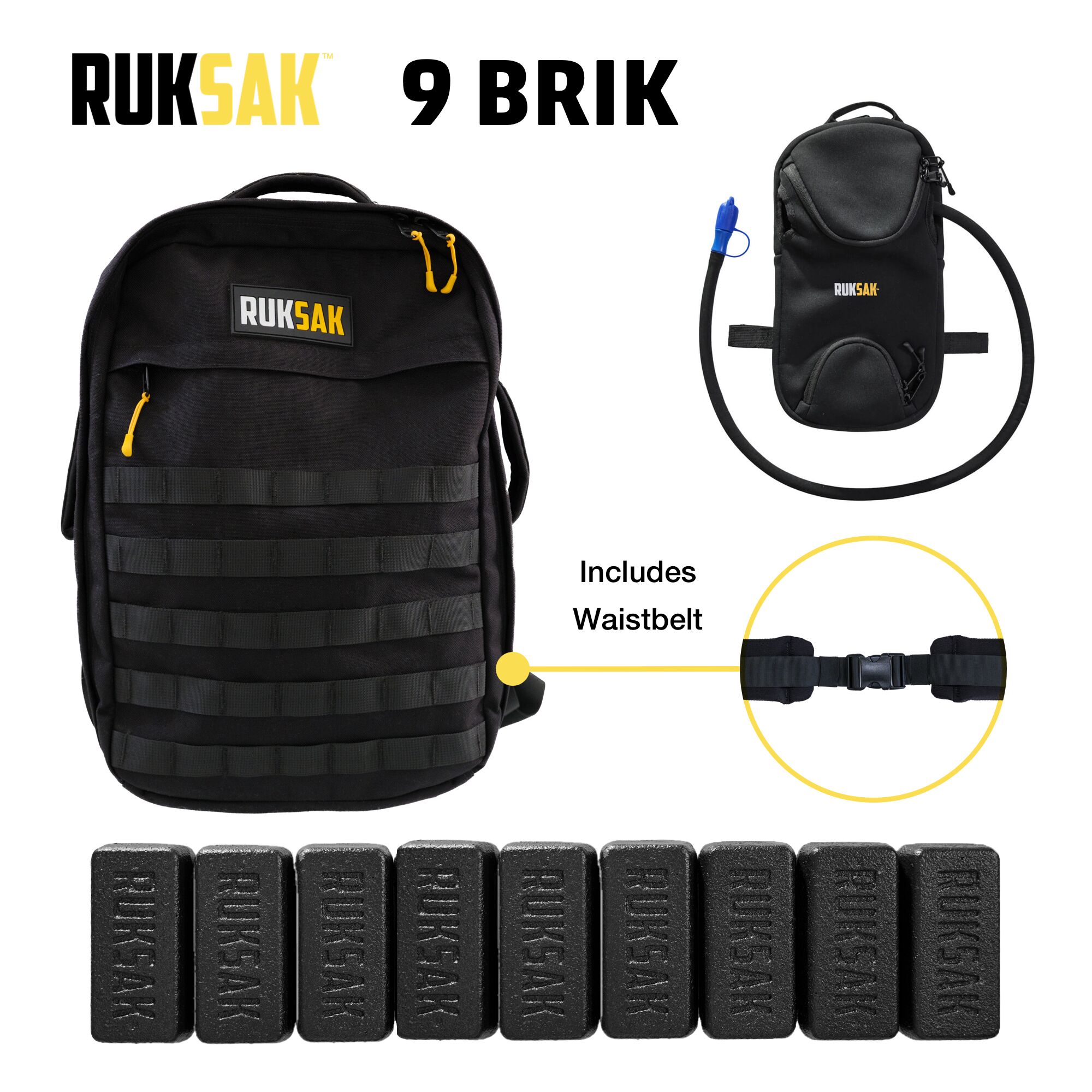 RUKSAK - STARTER PAK 9KG RUKSAK - STARTER PAK 9KG