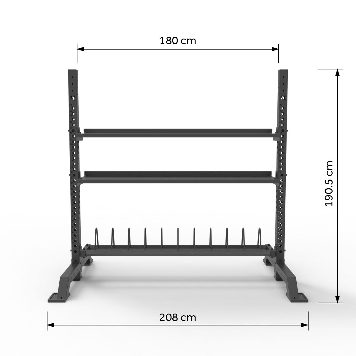 K75 3 Tier Storage Rack K75 3 Tier Storage Rack