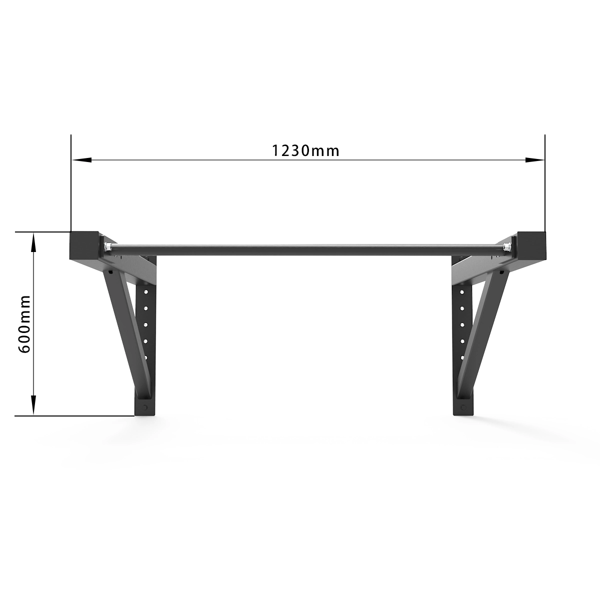 Wall Mounted Pull-Up Bar 108cm Wall Mounted Pull-Up Bar 108cm